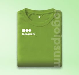 Camiseta Personalizada de Algodón 100% Verde